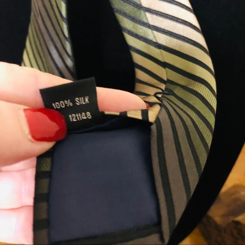 JOE Joseph Abboud Mens 100% Silk Necktie